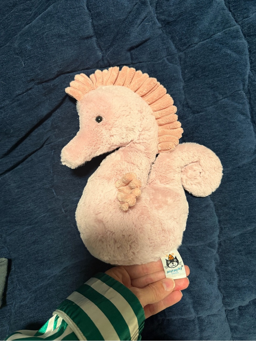 Jellycat Sienna Seahorse Pink 11" Authentic Stuffed Animal Retired Plush